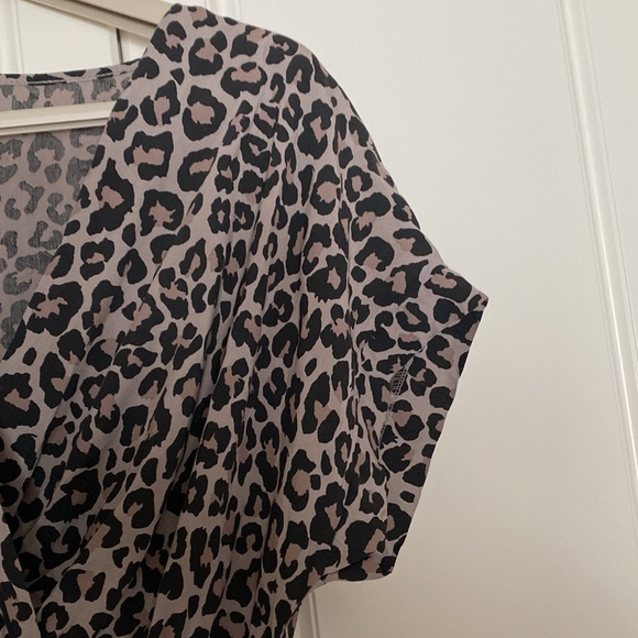 MODA ITALIA ANIMAL PRINT SUMMER DRESS . - Picture 3 of 10